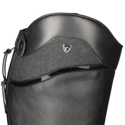 Black - Side - Hy Unisex Adult Atrani Long Riding Boots