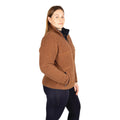 Brown - Lifestyle - Hy Womens-Ladies Teddy Fleece Jacket