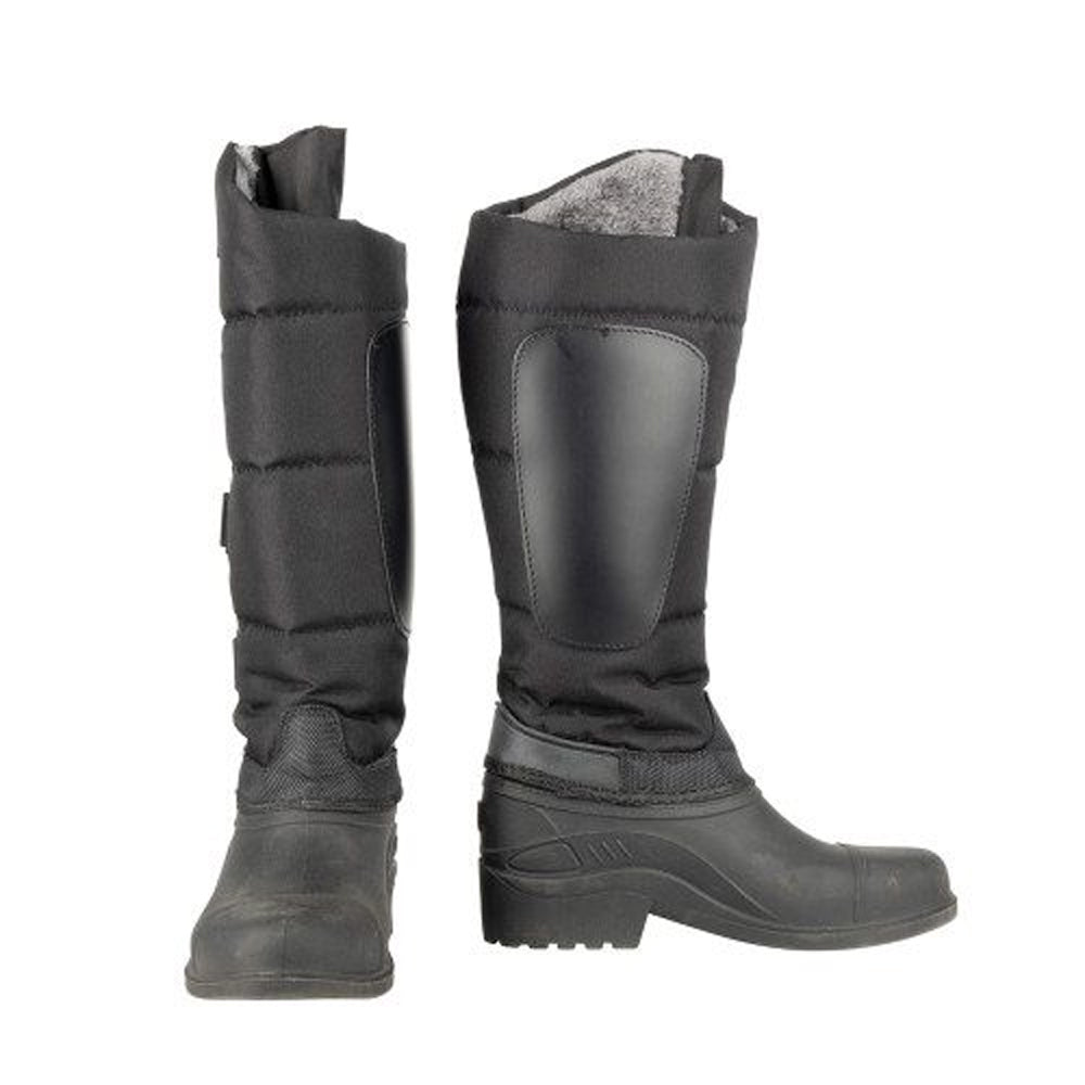 Black - Side - Hy Unisex Adult Litton Winter Boots