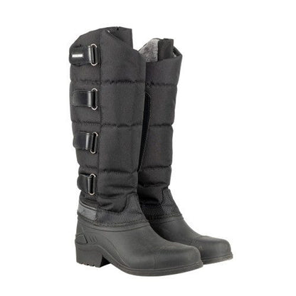 Black - Front - Hy Unisex Adult Litton Winter Boots