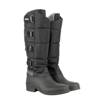 Black - Front - Hy Childrens-Kids Litton Winter Boots