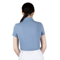 Aztec Blue - Back - Coldstream Womens-Ladies Coldingham Short-Sleeved Base Layer Top