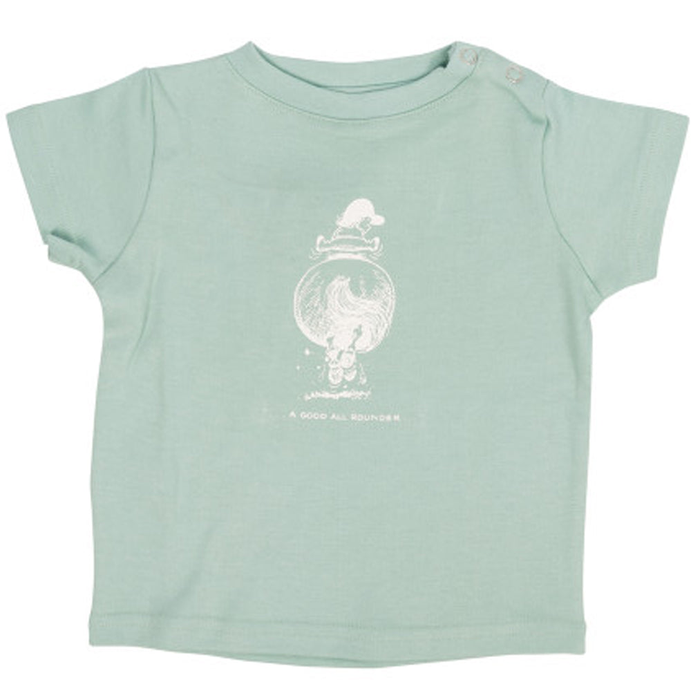 Pastel Green - Front - Hy Baby Thelwell Mini Tots T-Shirt