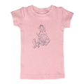 Pastel Pink - Front - Hy Baby Thelwell Mini Tots T-Shirt