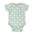Pastel Green - Front - Hy Baby Thelwell Mini Tots Babygrow