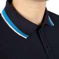 Navy - Side - Coldstream Womens-Ladies Darnick Polo Shirt
