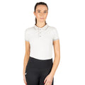Frosted Steel - Front - Coldstream Womens-Ladies Darnick Polo Shirt