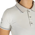 Frosted Steel - Back - Coldstream Womens-Ladies Darnick Polo Shirt
