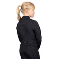Black - Back - Coldstream Childrens-Kids Next Generation Hamilton Sparkle Base Layer Top