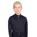 Black - Front - Coldstream Childrens-Kids Next Generation Hamilton Sparkle Base Layer Top