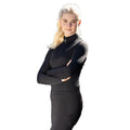 Black - Front - Coldstream Womens-Ladies Hamilton Sparkle Base Layer Top