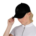 Black - Side - Coldstream Heaton Diamante Baseball Cap