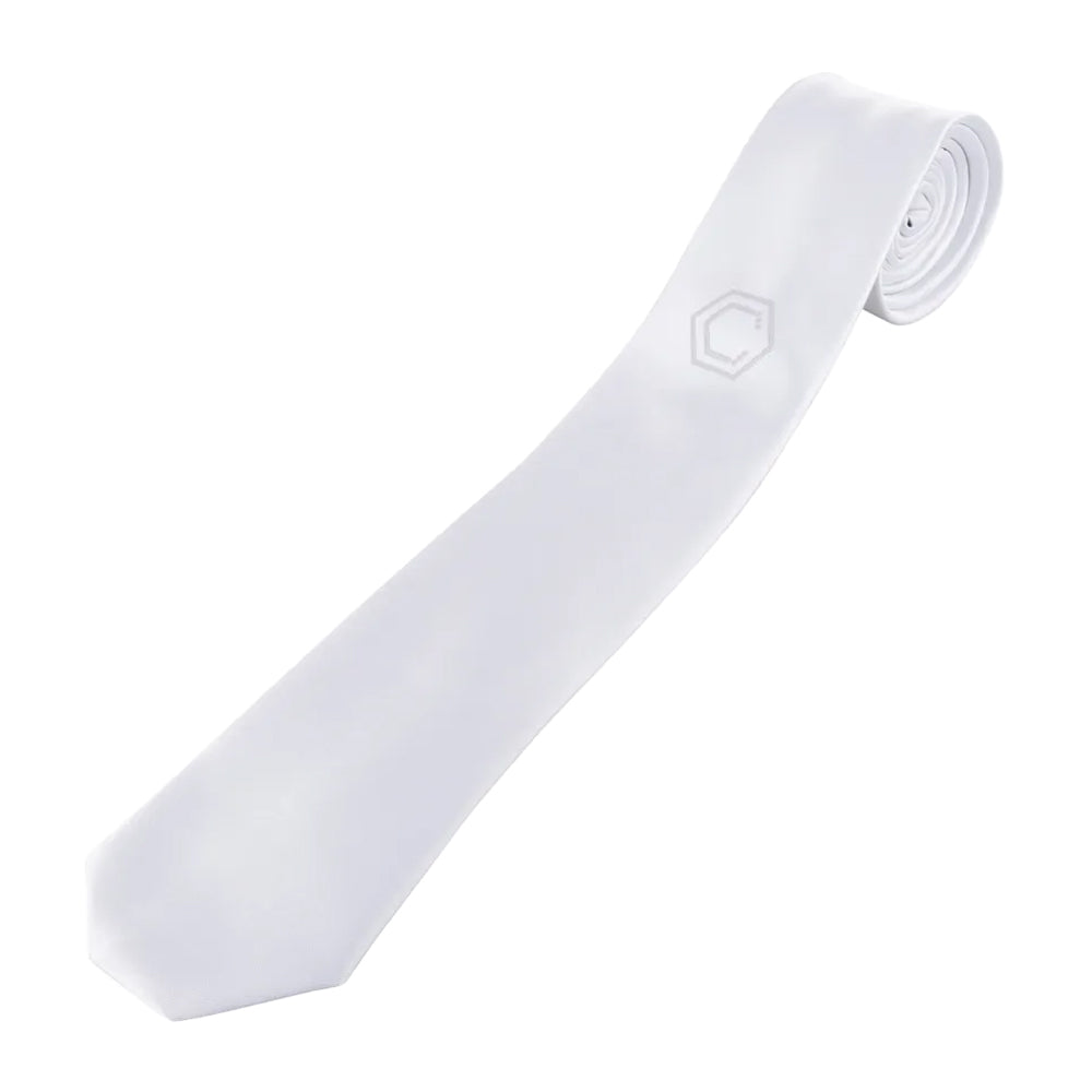 White - Back - Coldstream Unisex Adult Buxley Competition Tie