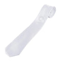 White - Back - Coldstream Unisex Adult Buxley Competition Tie