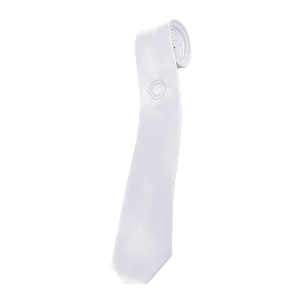 White - Front - Coldstream Unisex Adult Buxley Competition Tie