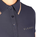 Navy-Fossil - Side - Hy Womens-Ladies Elevate Allure Polo Shirt
