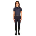 Navy-Fossil - Front - Hy Womens-Ladies Elevate Allure Polo Shirt