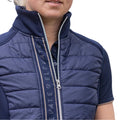 Navy-Gun Metal-Grey - Back - Hy Womens-Ladies Elevate Allure Gilet