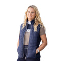 Navy-Gun Metal-Grey - Side - Hy Womens-Ladies Elevate Allure Gilet
