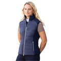 Navy-Gun Metal-Grey - Front - Hy Womens-Ladies Elevate Allure Gilet