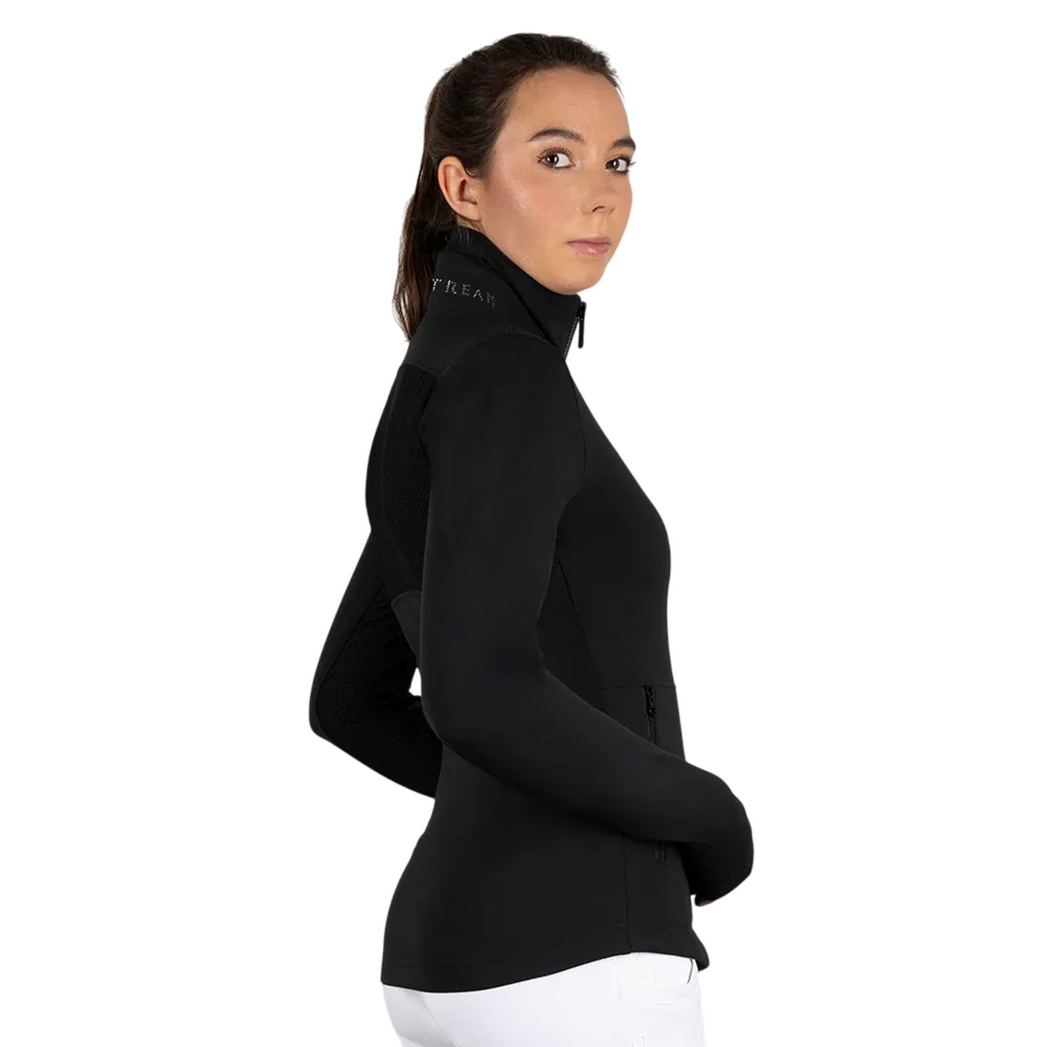 Black - Back - Coldstream Womens-Ladies Burton Contour Sport Jacket