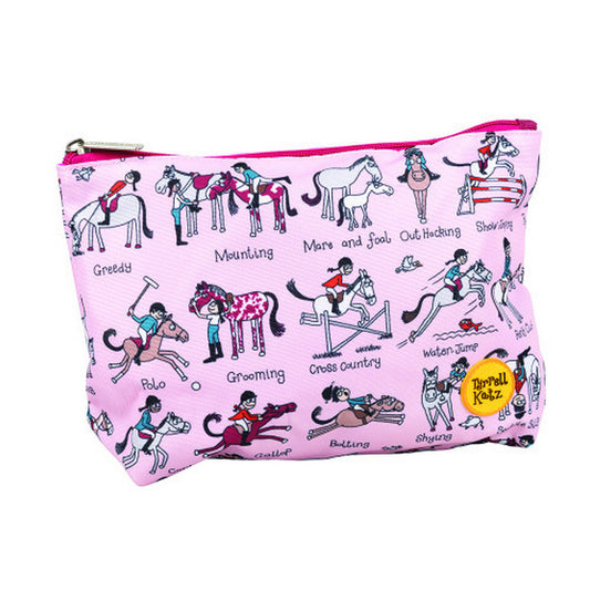 Pink - Front - Tyrrell Katz Wash Bag