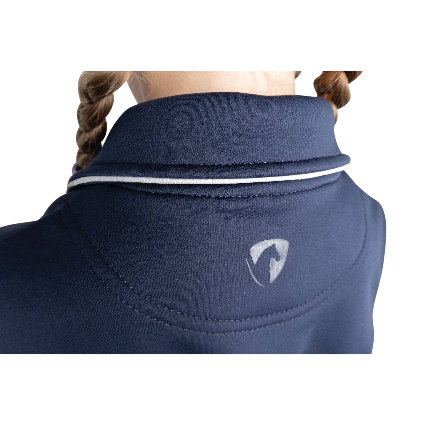 Navy - Lifestyle - Hy Childrens-Kids Roanne Horse Riding Jacket