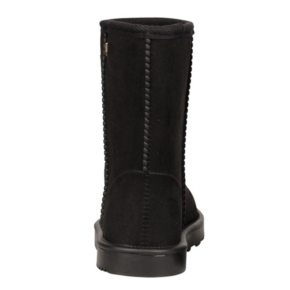 Black - Back - Hy Unisex Adult Chisworth Fleece Waterproof Ankle Boots