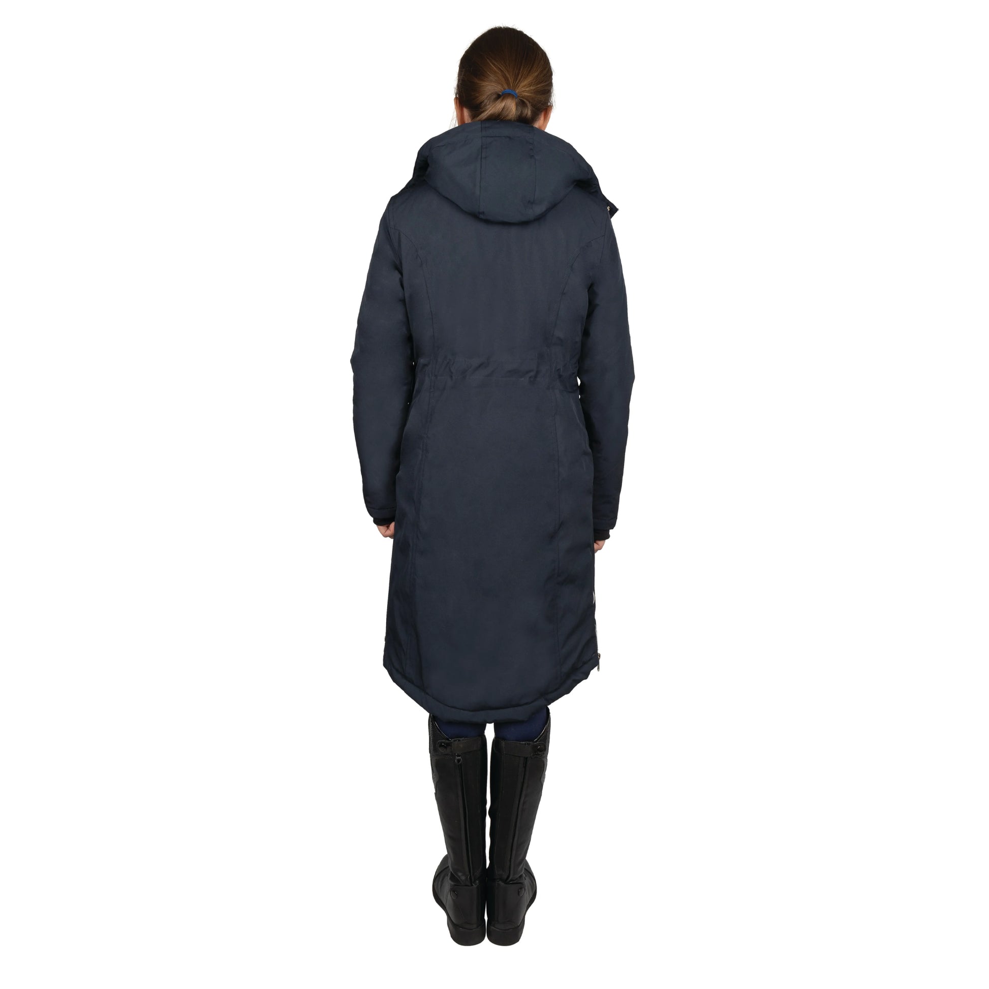 Navy - Back - Hy Childrens-Kids Elevate Mizs Guard Waterproof Jacket