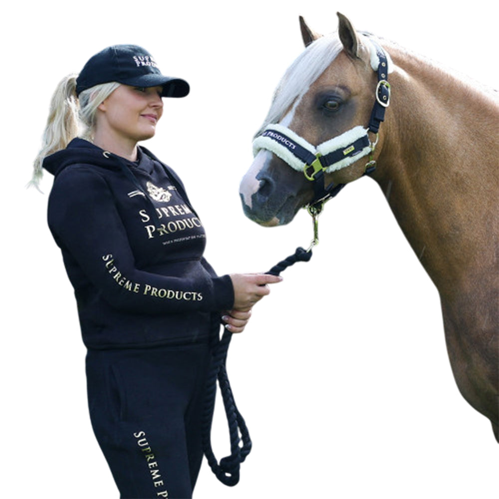Black - Back - Supreme Products Unisex Adult Active Show Rider Sweatshirt