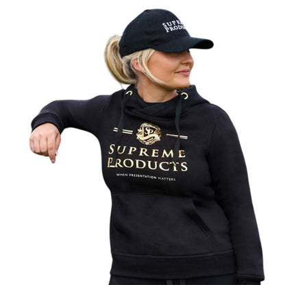 Black - Front - Supreme Products Unisex Adult Active Show Rider Sweatshirt