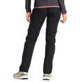 Black - Back - Craghoppers Outdoor Womens-Ladies Kiwi Pro Convertible Trousers