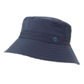 Blue Navy - Back - Craghoppers Womens-Ladies NosiLife Reversible Sun Hat