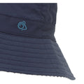 Blue Navy - Side - Craghoppers Womens-Ladies NosiLife Reversible Sun Hat