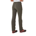 Khaki Green - Side - Craghoppers Womens-Ladies NosiLife Pro II Trousers