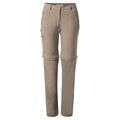 Mushroom - Front - Craghoppers Womens-Ladies NosiLife Pro II Convertible Trousers