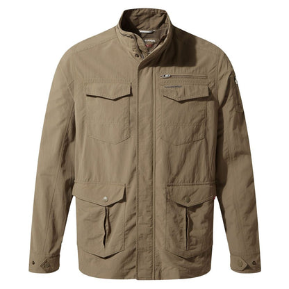 Pebble - Front - Craghoppers Mens NosiLife Adventure Jacket II