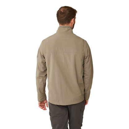 Pebble - Back - Craghoppers Mens NosiLife Adventure Jacket II
