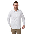 Optic White - Back - Craghoppers Mens NosiLife Nuoro Long Sleeved Shirt