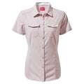 Brushed Lilac - Front - Craghoppers Womens-Ladies NosiLife Adventure II Short Sleeved Shirt
