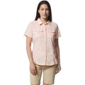 Seashell Pink - Back - Craghoppers Womens-Ladies NosiLife Adventure II Short Sleeved Shirt