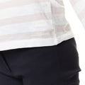 Brushed Lilac Stripe - Side - Craghoppers Girls NosiLife Expert Paola Walking T-Shirt