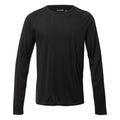 Black - Front - Craghoppers Mens Crew Neck Long Sleeved Baselayer II Top