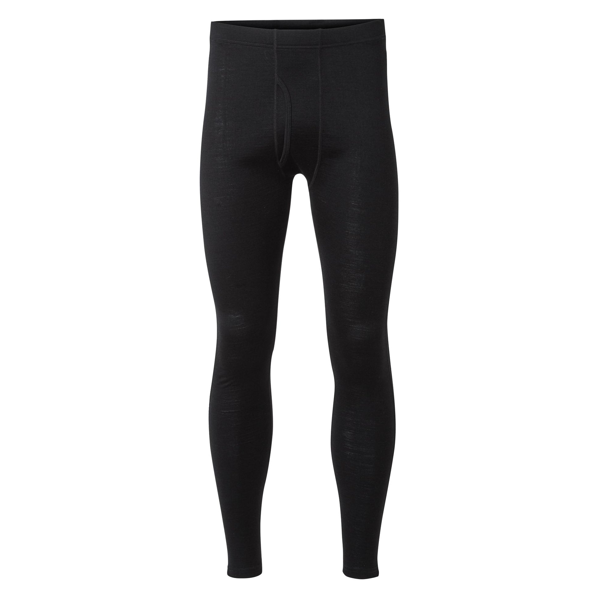 Black - Front - Craghoppers Mens Merino Baselayer Tights