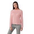 Rio Red Stripe - Back - Craghoppers Womens-Ladies NosiLife Erin Long Sleeved Top