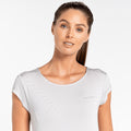 Lunar Grey - Lifestyle - Craghoppers Womens-Ladies Atmos Short Sleeved T-Shirt