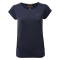 Blue Navy - Front - Craghoppers Womens-Ladies Atmos Short Sleeved T-Shirt