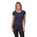 Blue Navy - Back - Craghoppers Womens-Ladies Atmos Short Sleeved T-Shirt