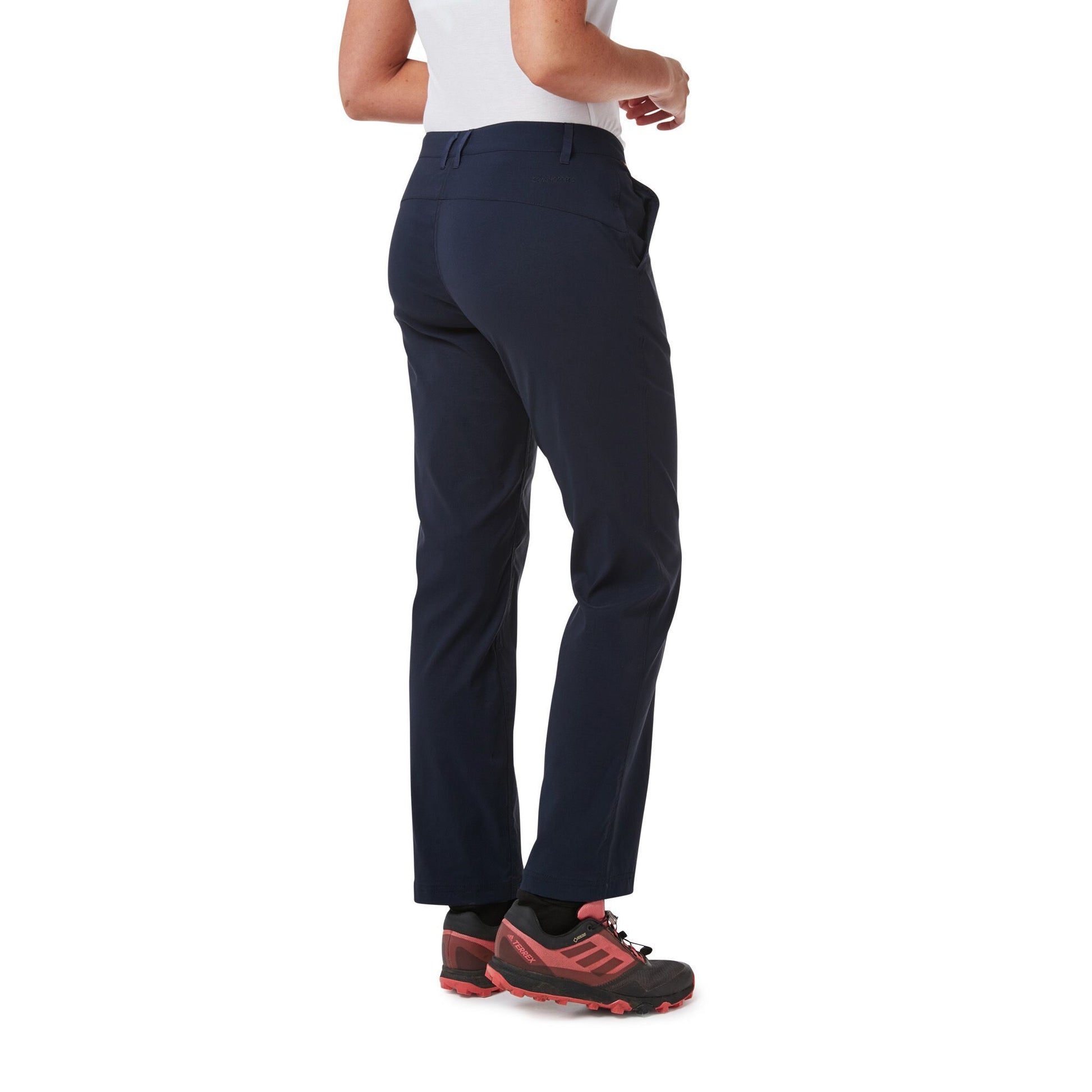 Blue Navy - Side - Craghoppers Womens-Ladies Verve Trousers