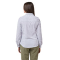 Paradise Blue Print - Side - Craghoppers Womens-Ladies NosiLife Gisele Long Sleeved Shirt